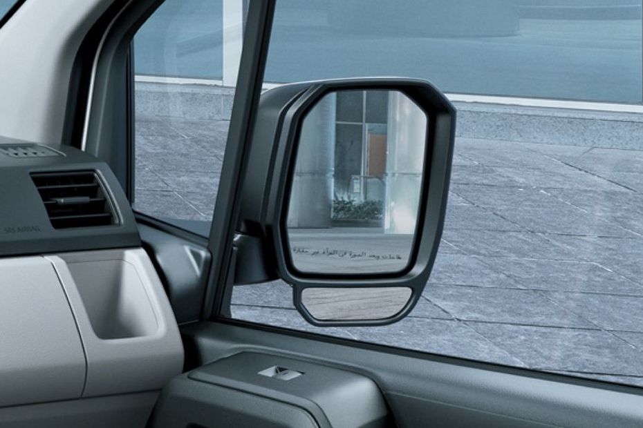 Toyota Hiace (2023-2024) Drivers Side Mirror Rear Angle