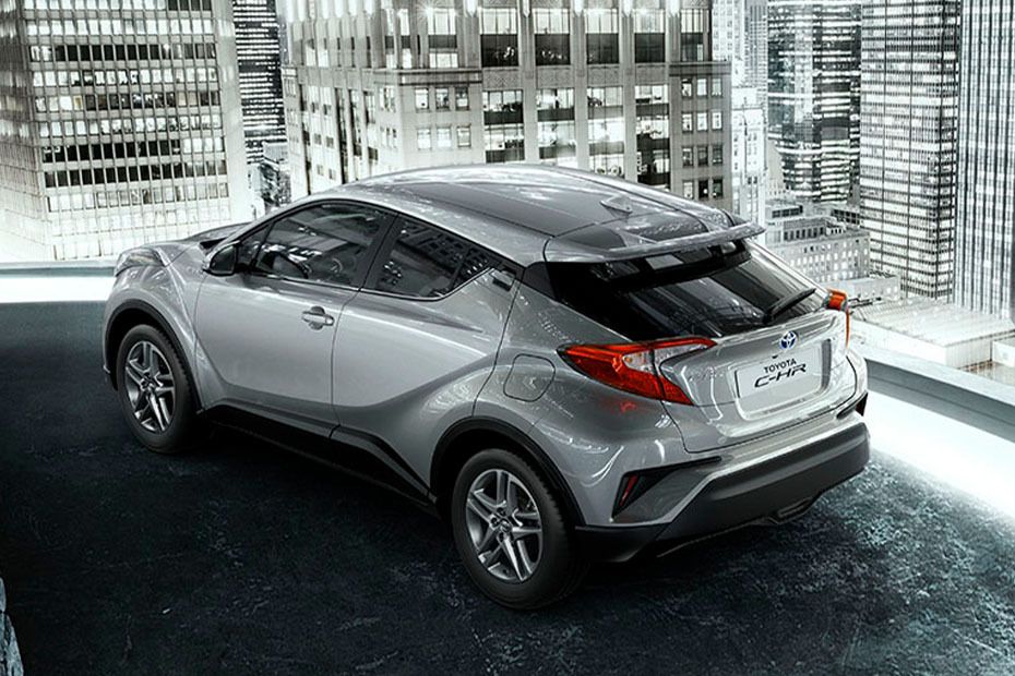 Rear Medium View of Toyota C-HR HEV