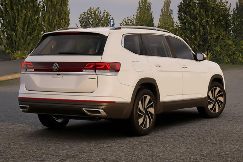 Teramont Rear angle view