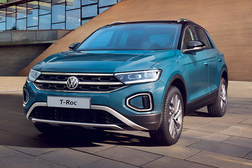 T-Roc Front angle low view