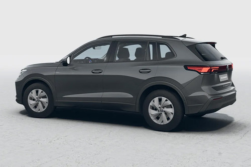 Rear Cross View of Volkswagen Tiguan