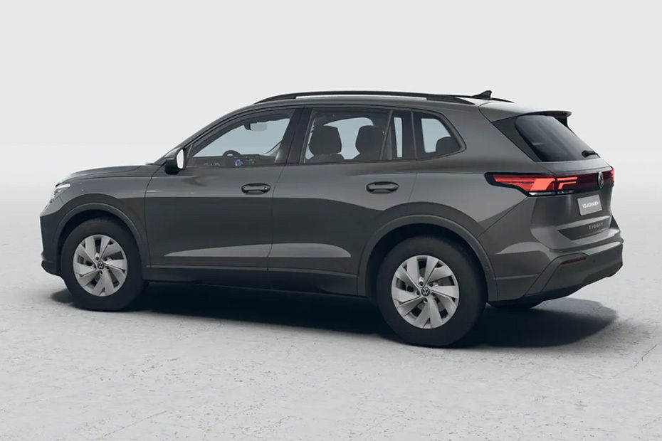 Rear Cross View of Volkswagen Tiguan