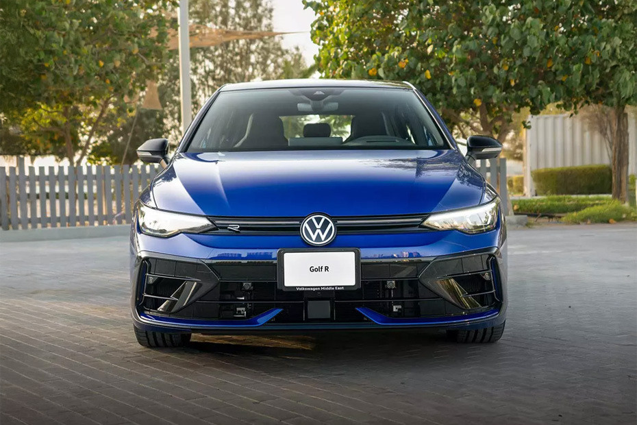 Full Front View of Golf R