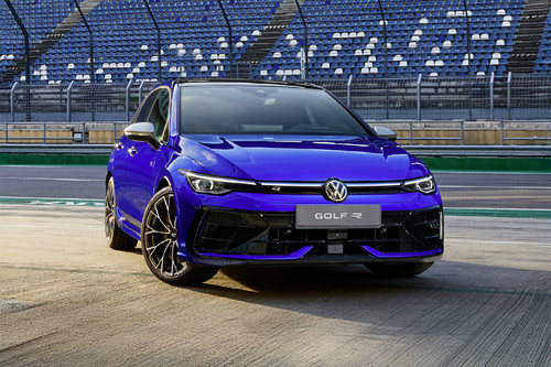 Golf R Tilted Front View