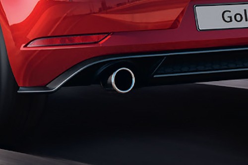 Exhaust Pipe of Volkswagen Golf TDI