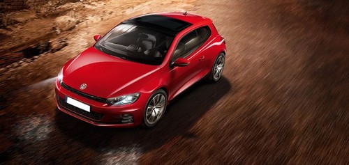 Volkswagen Scirocco Front Angle High View