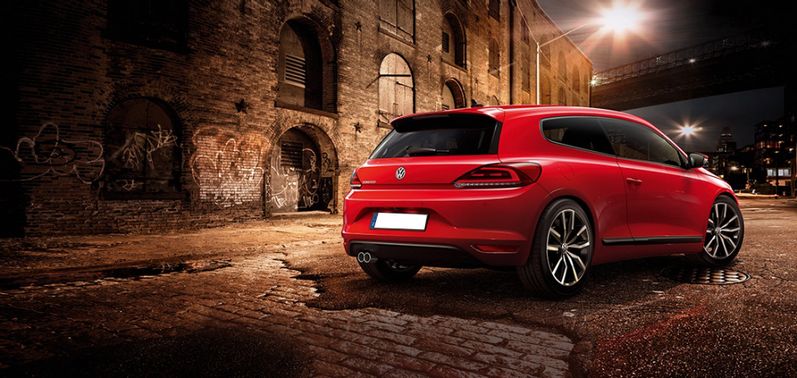 Scirocco Rear angle view