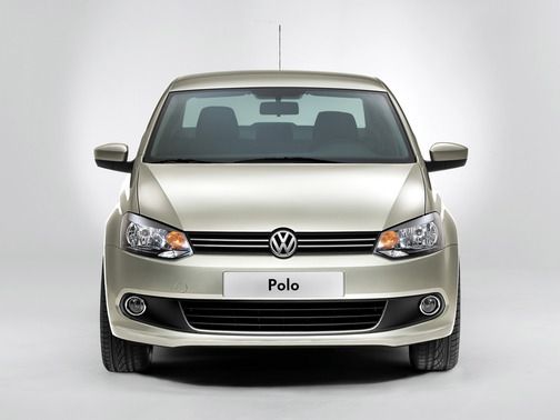 Full Front View of Polo Sedan