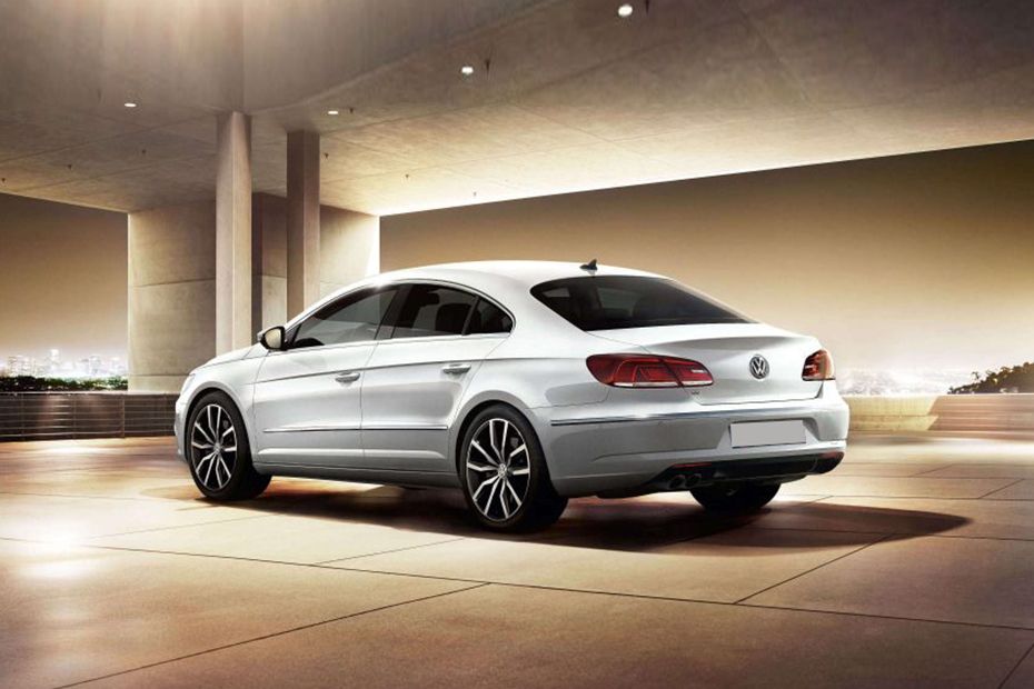 Rear Cross Side View of Volkswagen CC