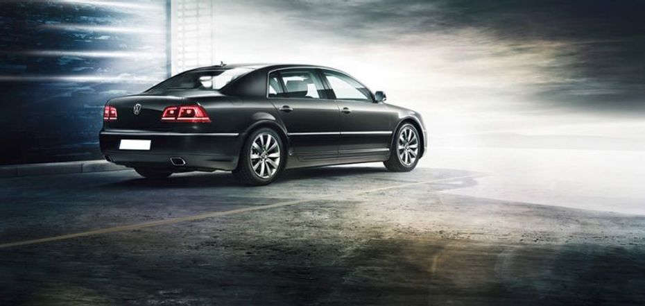 Phaeton Rear angle view