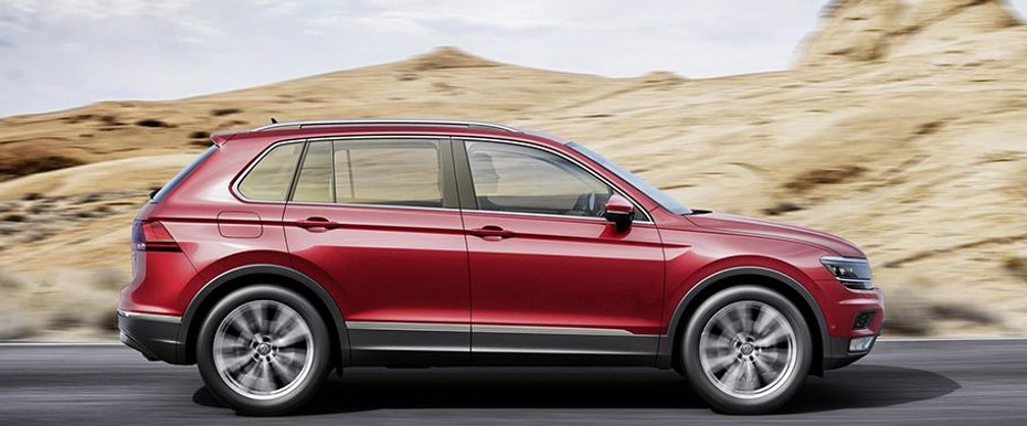 Volkswagen Tiguan (2012-2021) Drivers Sideview
