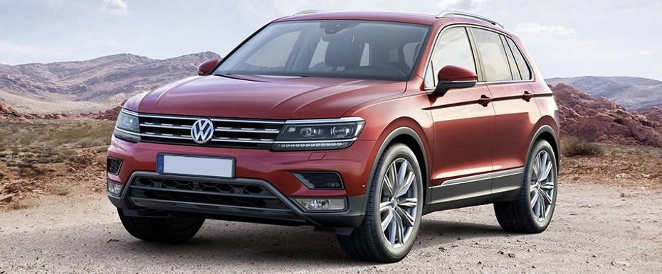 Tiguan (2012-2021) Front angle low view