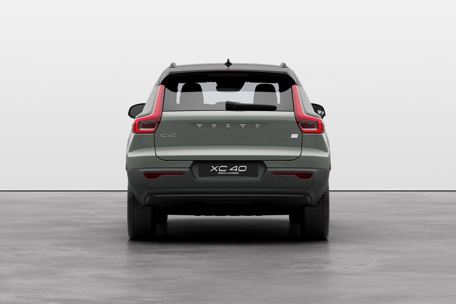 Full Rear View of Volvo XC40 Recharge