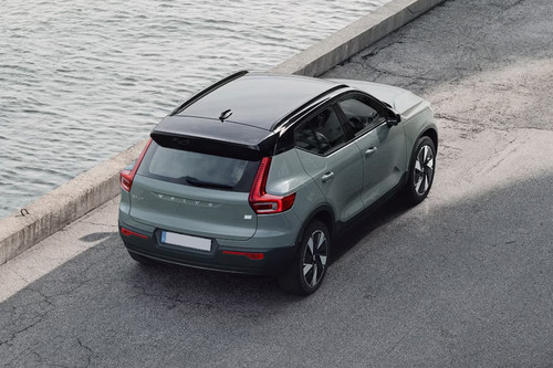 XC40 Recharge Rear angle view