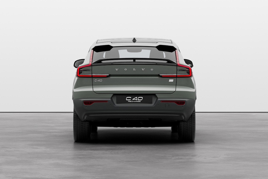 Full Rear View of Volvo C40 Recharge