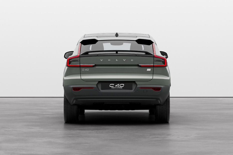 Full Rear View of Volvo C40 Recharge