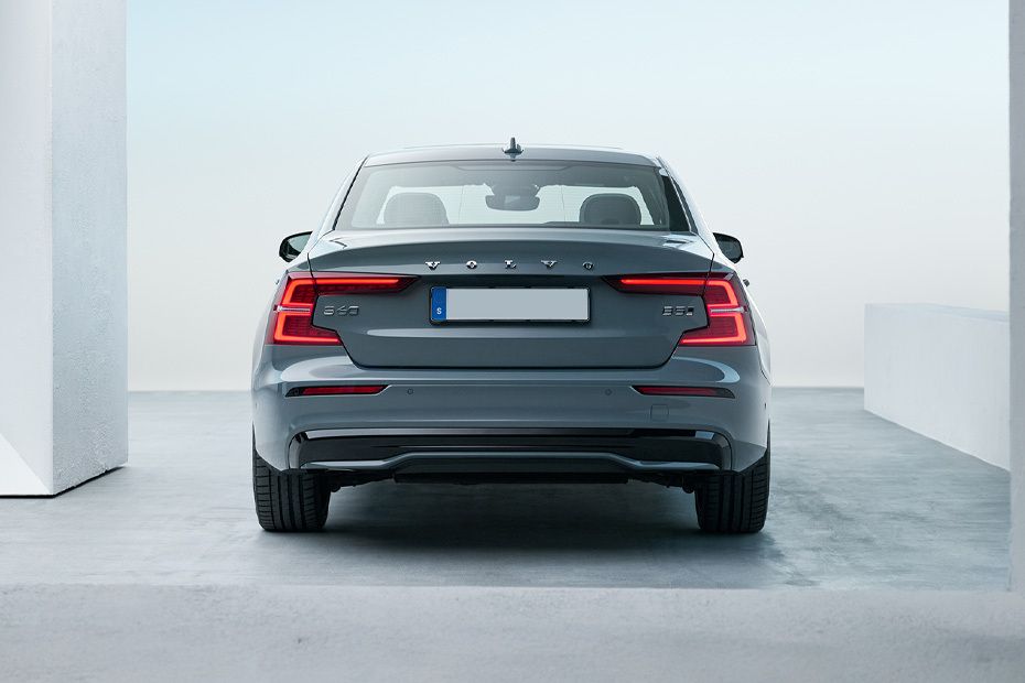 Full Rear View of Volvo S60