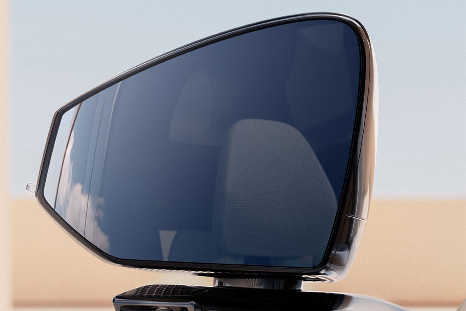 Volvo EX90 Drivers Side Mirror Rear Angle
