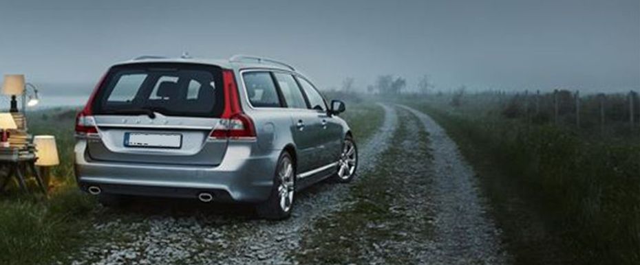 V70 Rear angle view