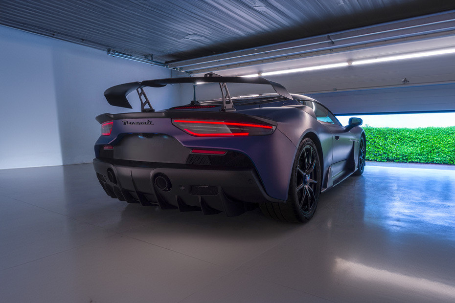 GT2 Stradale Rear angle view