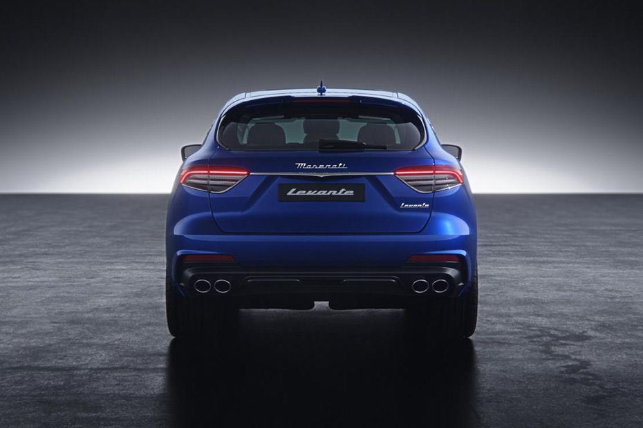 Full Rear View of Maserati Levante