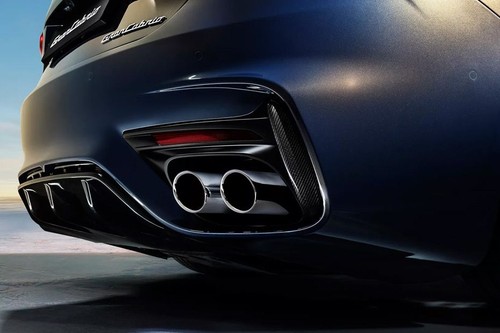 Exhaust Pipe of Maserati GranCabrio