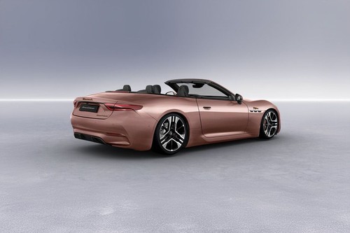 GranCabrio Rear angle view