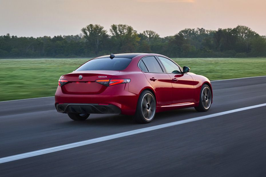 Giulia Rear angle view