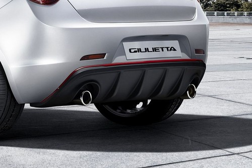 Exhaust Pipe of Alfa Romeo Giulietta