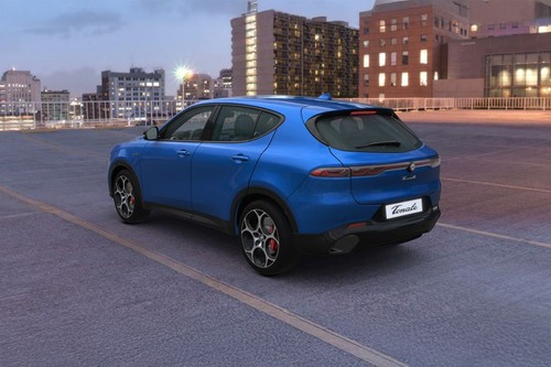 Rear Cross Side View of Alfa Romeo Tonale