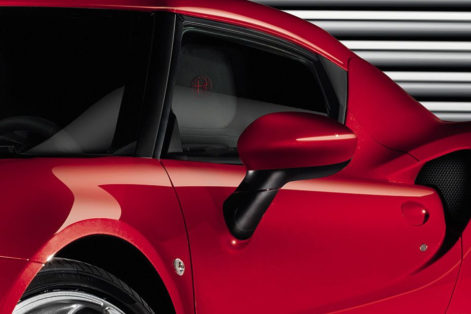 Alfa Romeo 4C Drivers Side Mirror Front Angle