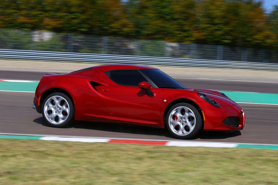 Alfa Romeo 4C Drivers Sideview
