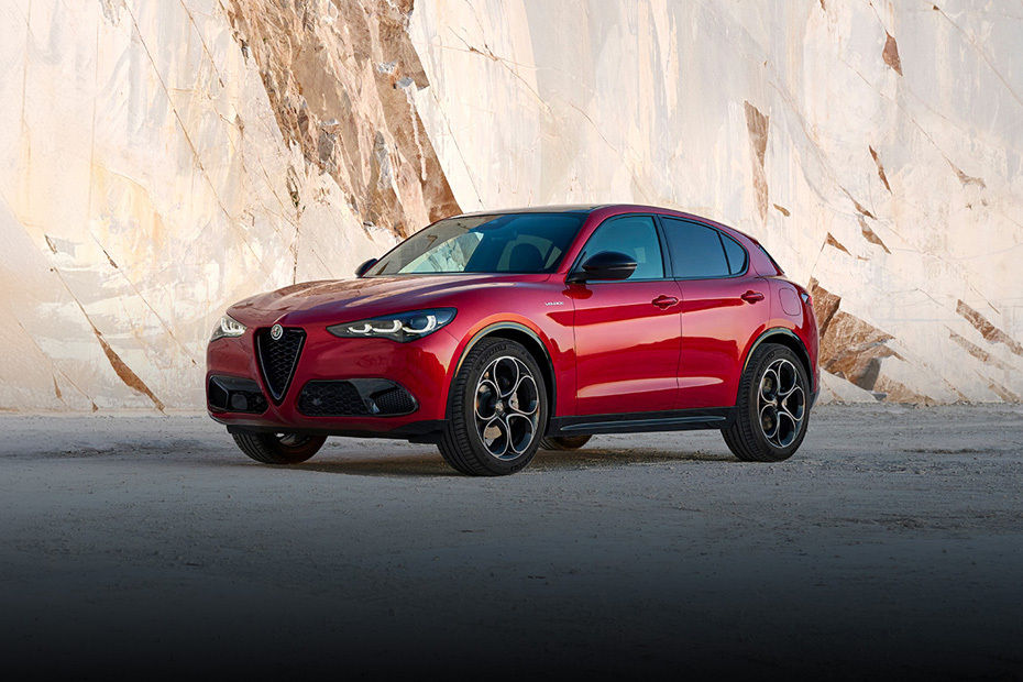 Stelvio Front angle low view