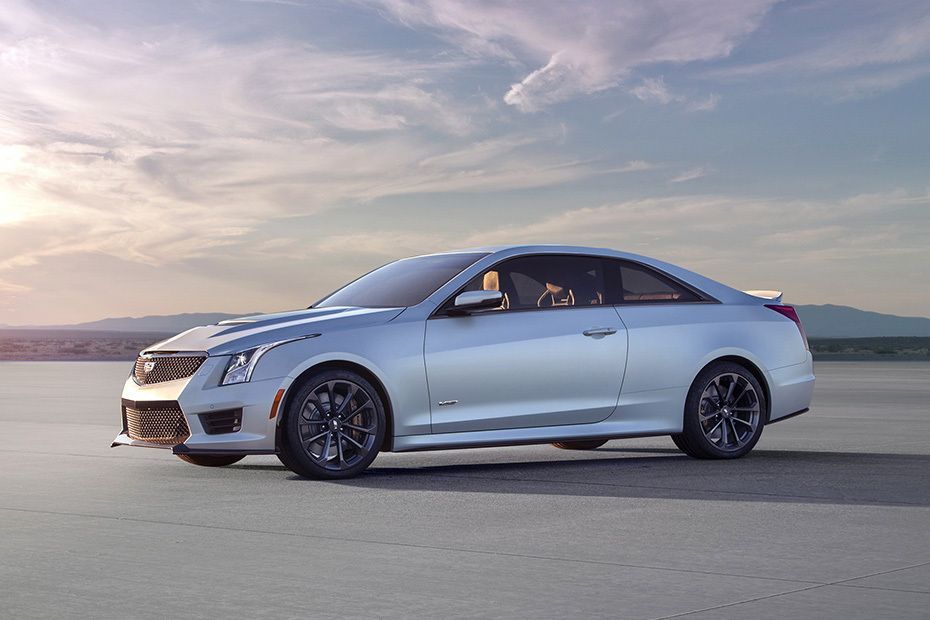 ATS-V COUPE Front angle low view