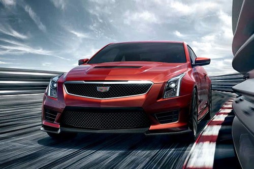 Cadillac CTS-V Front Angle High View