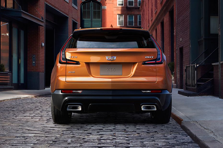 Full Rear View of Cadillac XT4