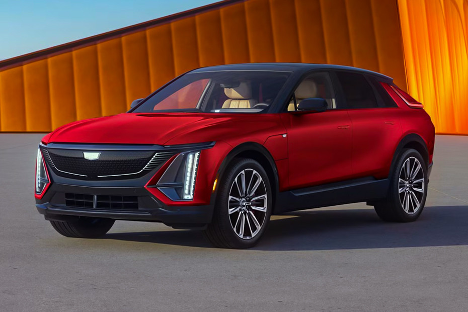 LYRIQ Front angle low view