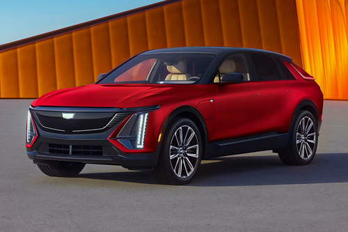 LYRIQ Front angle low view