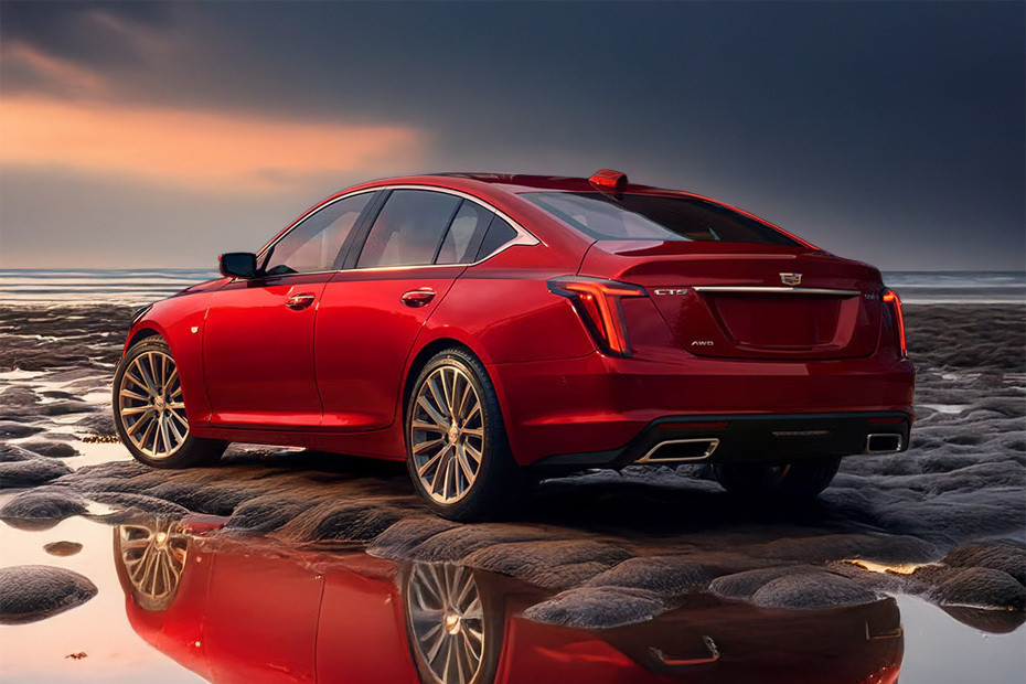 Rear Cross Side View of Cadillac CT5