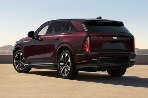 Rear Cross Side View of Cadillac ESCALADE IQ