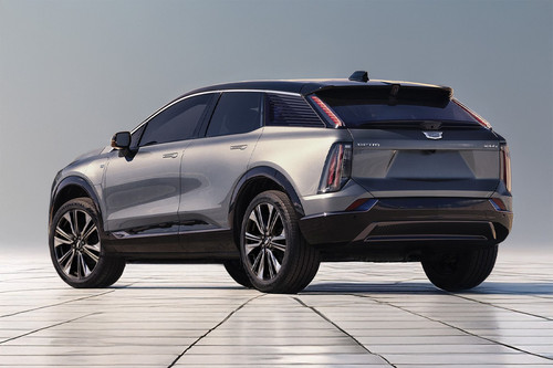 Rear Cross Side View of Cadillac Optiq