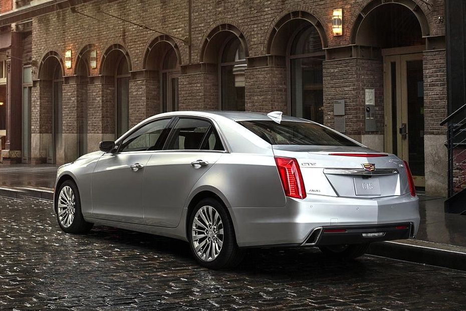 Rear Cross Side View of Cadillac CTS