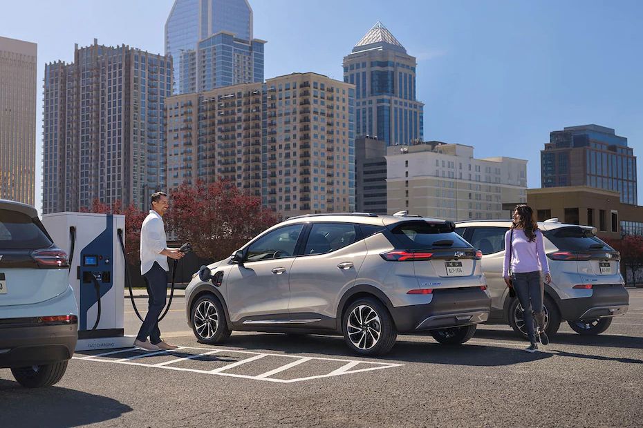 Rear Medium View of Chevrolet Bolt EV