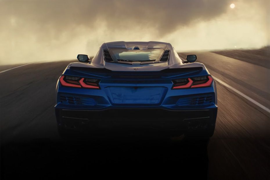 Full Rear View of Chevrolet CORVETTE E-RAY