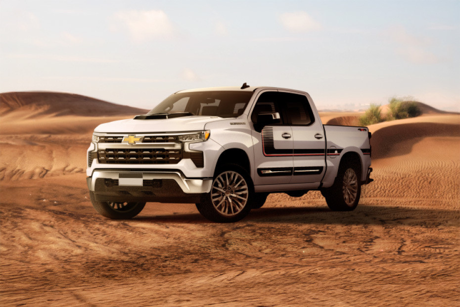 Silverado Front angle low view