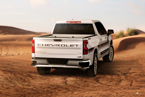 Silverado Rear angle view