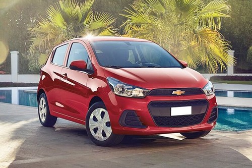 Chevrolet Spark Front Cross Side View