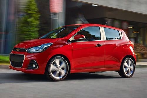Chevrolet Spark Front Side View