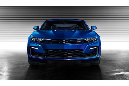Full Front View of Camaro