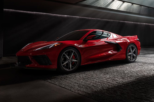 Corvette Front angle low view